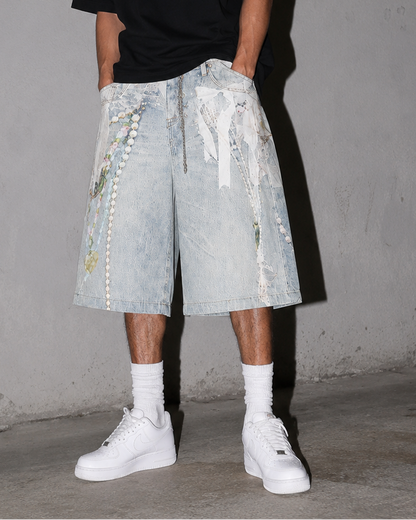 Pantalones Cortos Chain 3D pintura
