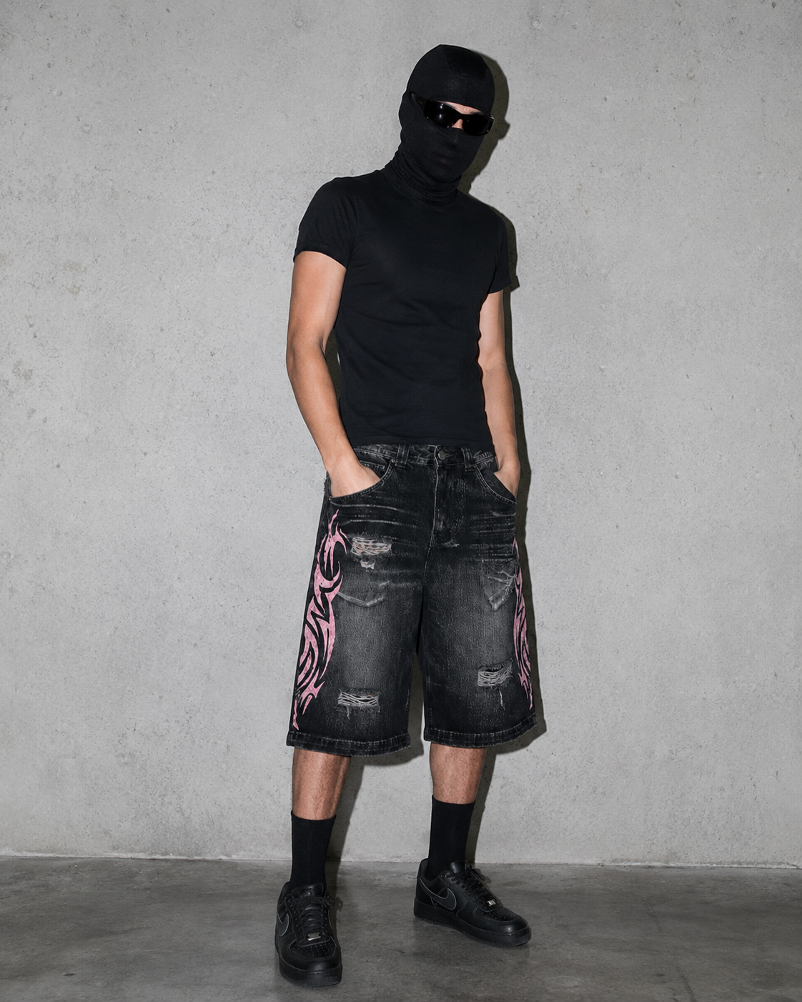 Pantalones Cortos Tribal Pink
