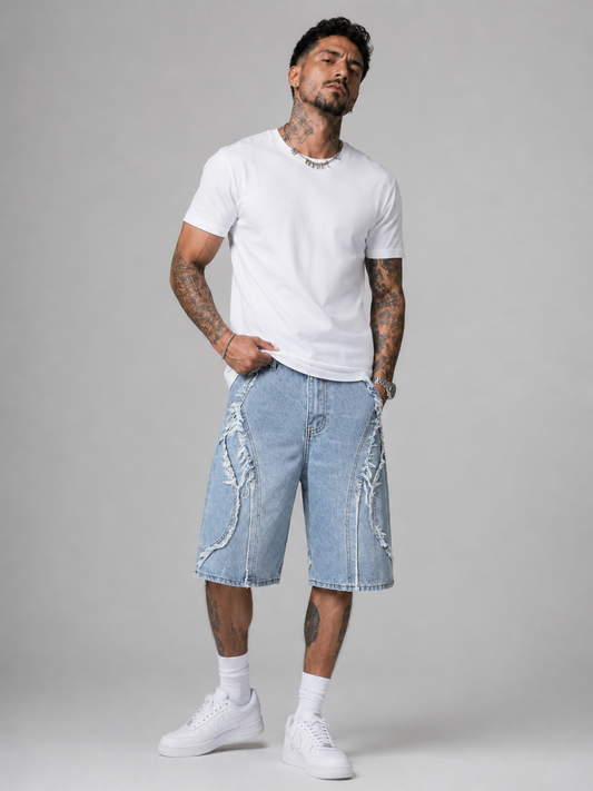 Pantalones Cortos Denim Broke