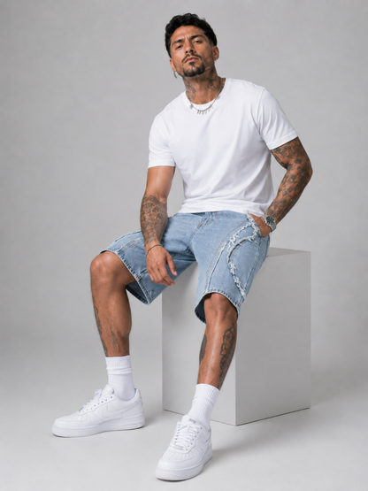 Pantalones Cortos Denim Broke