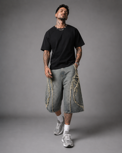 Pantalones Cortos Denim Broke