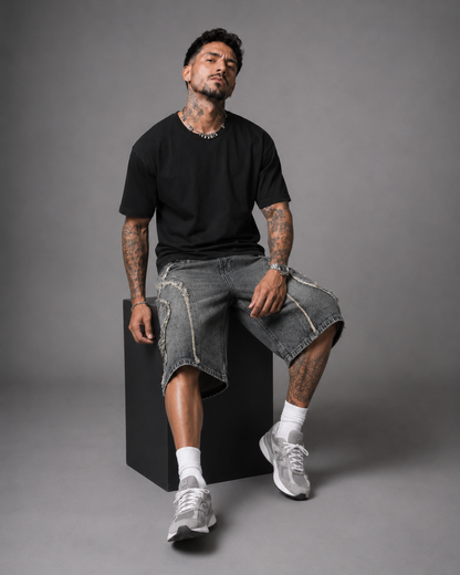 Pantalones Cortos Denim Broke