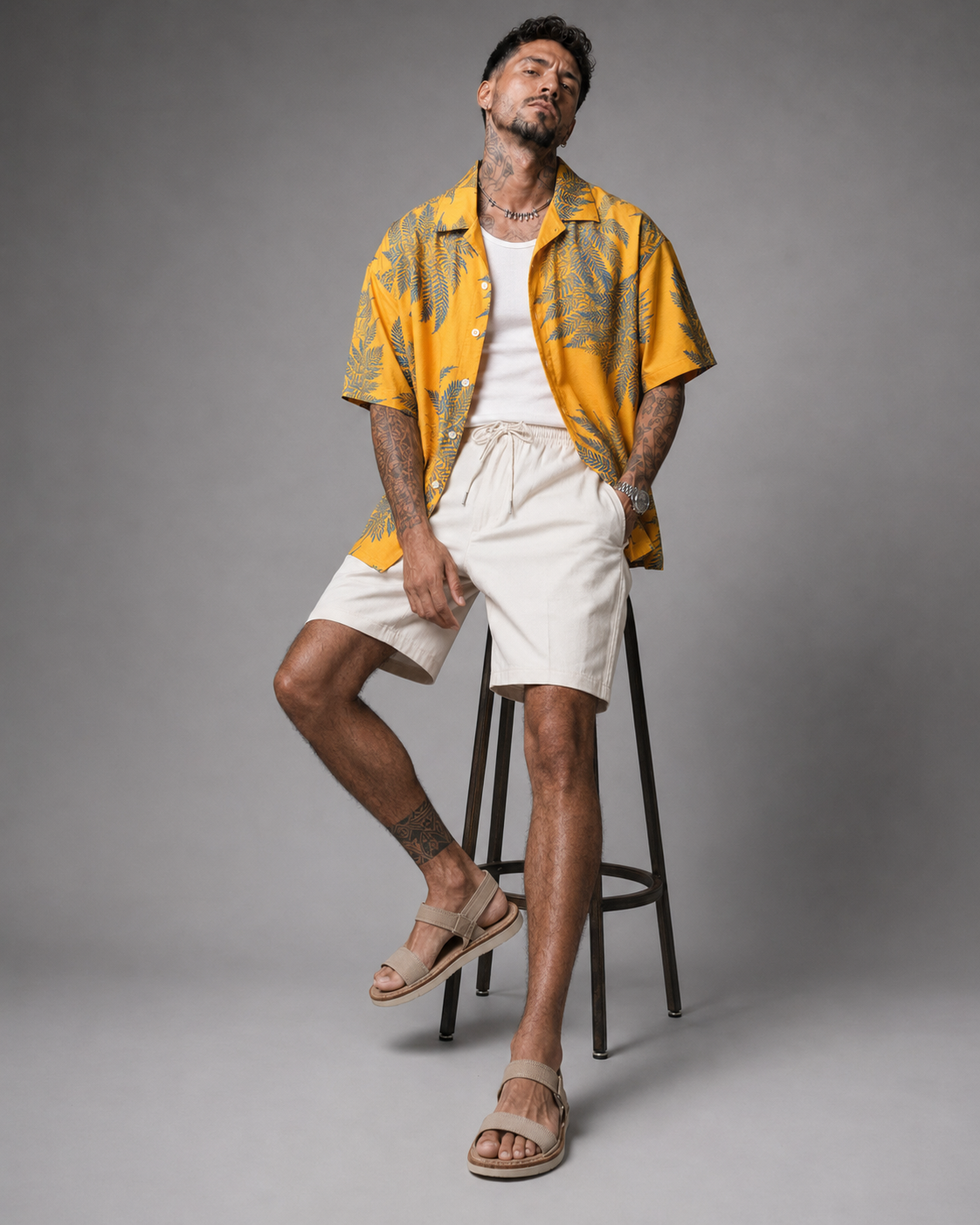 Camisa Hawaian Men