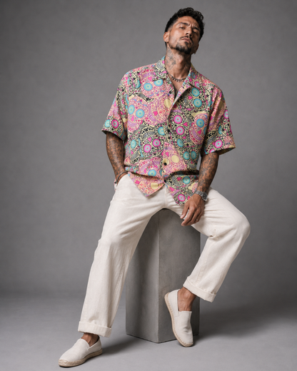 Camisa Mexican Tattoo Skull