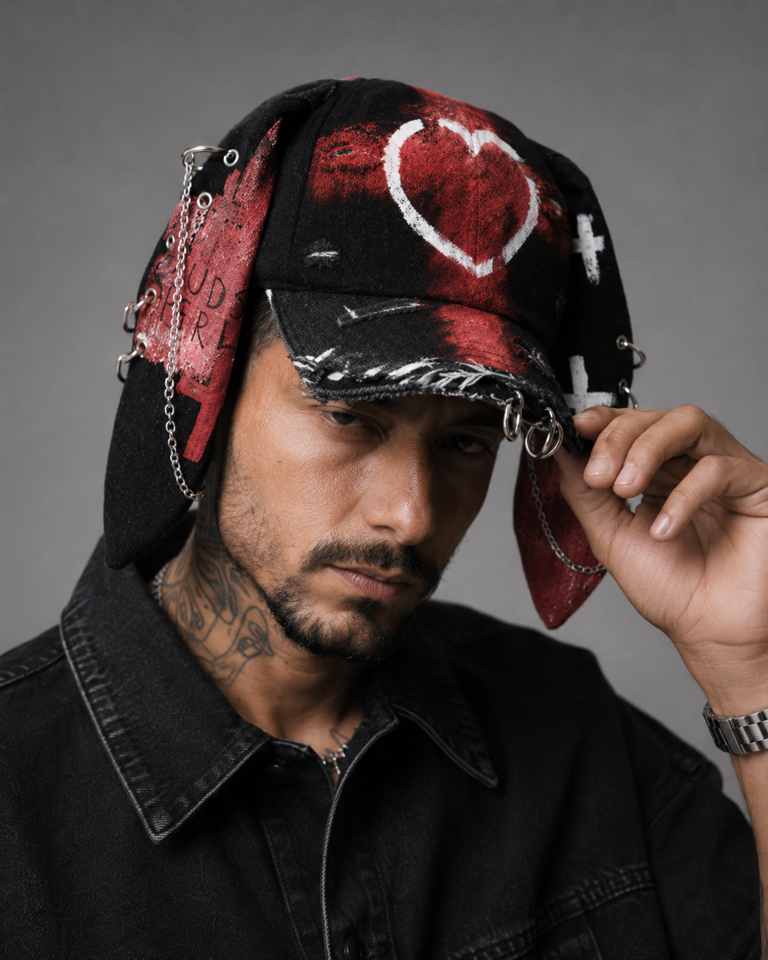 Gorra con orejas Punky Bunny