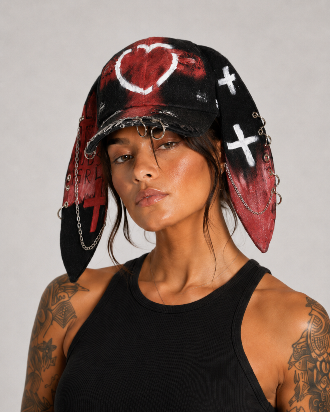 Gorra con orejas Punky Bunny