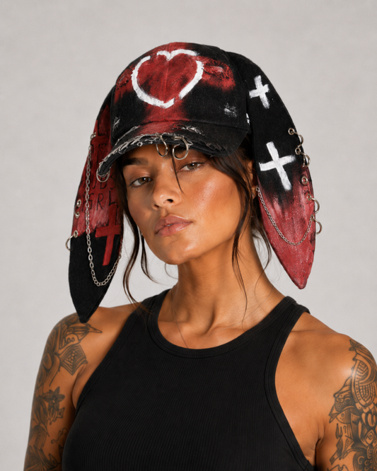 Gorra con orejas Punky Bunny