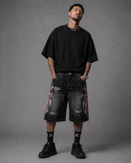Pantalones Cortos Tribal Pink