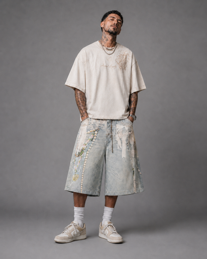 Pantalones Cortos Chain 3D pintura