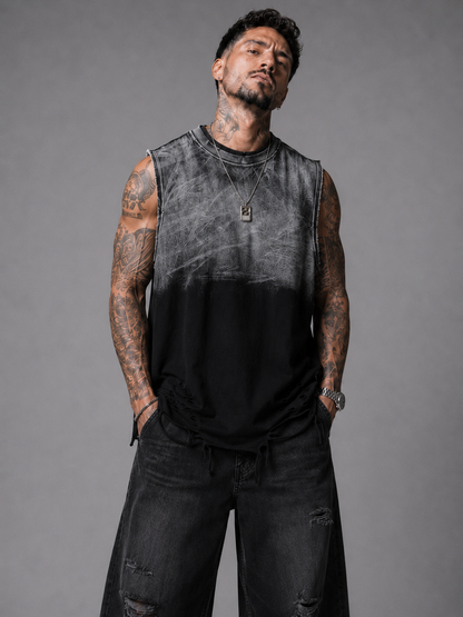 Camiseta de tirantes Black Stencil