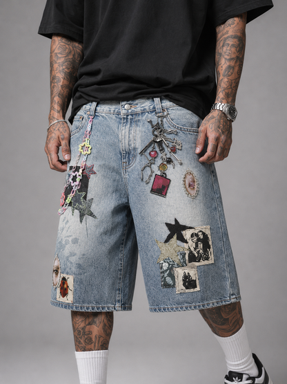 Pantalones Cortos LikeARockstar