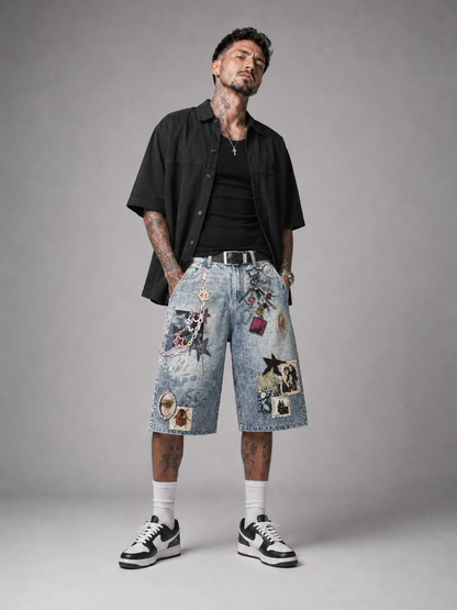 Pantalones Cortos LikeARockstar