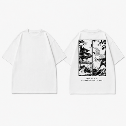 Camiseta Japonesa Templo