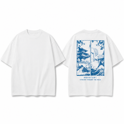 Camiseta Japonesa Templo