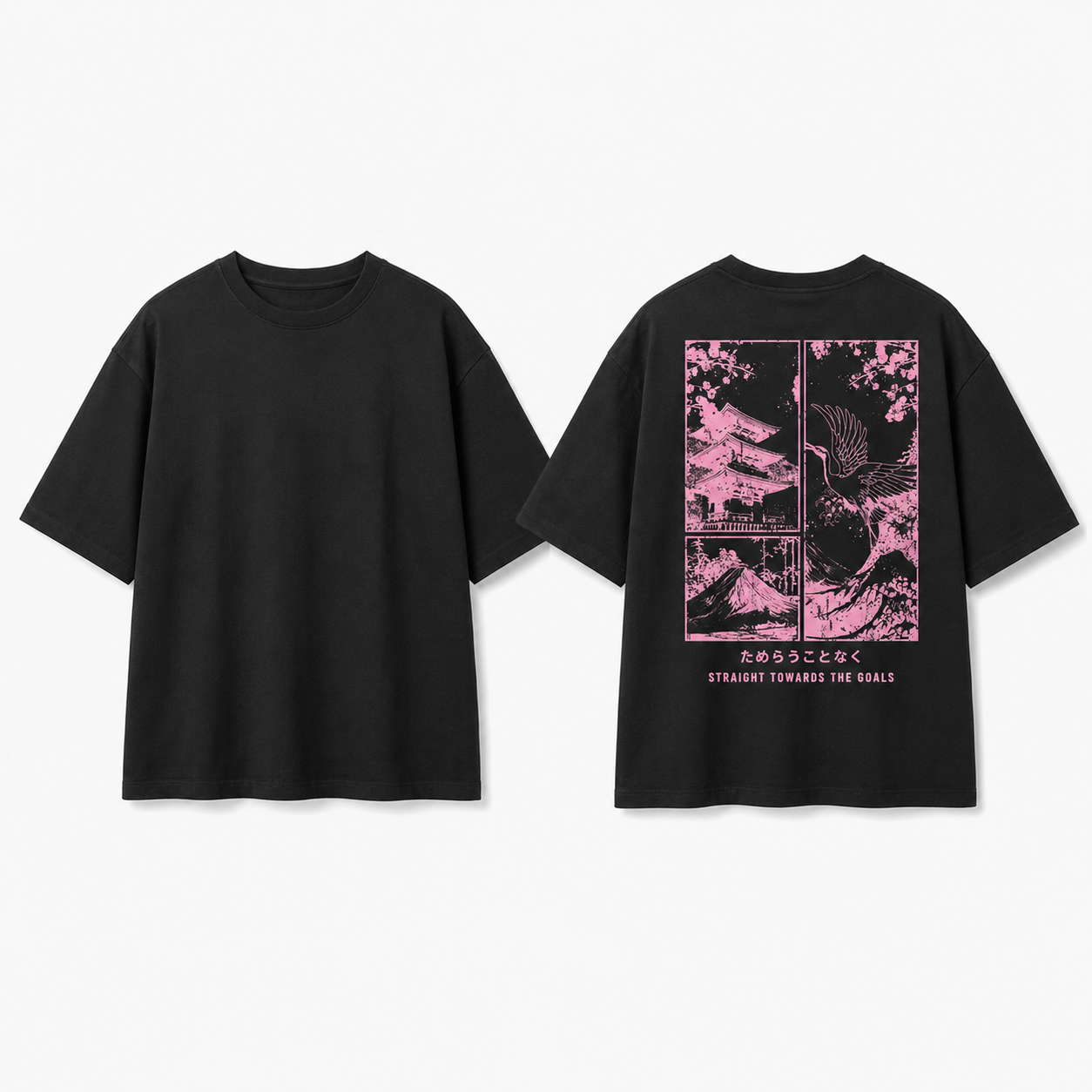 Camiseta Japonesa Templo