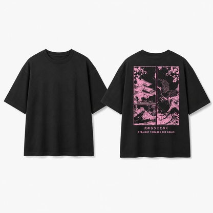 Camiseta Japonesa Templo