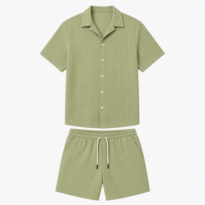 Conjunto Retro Striped