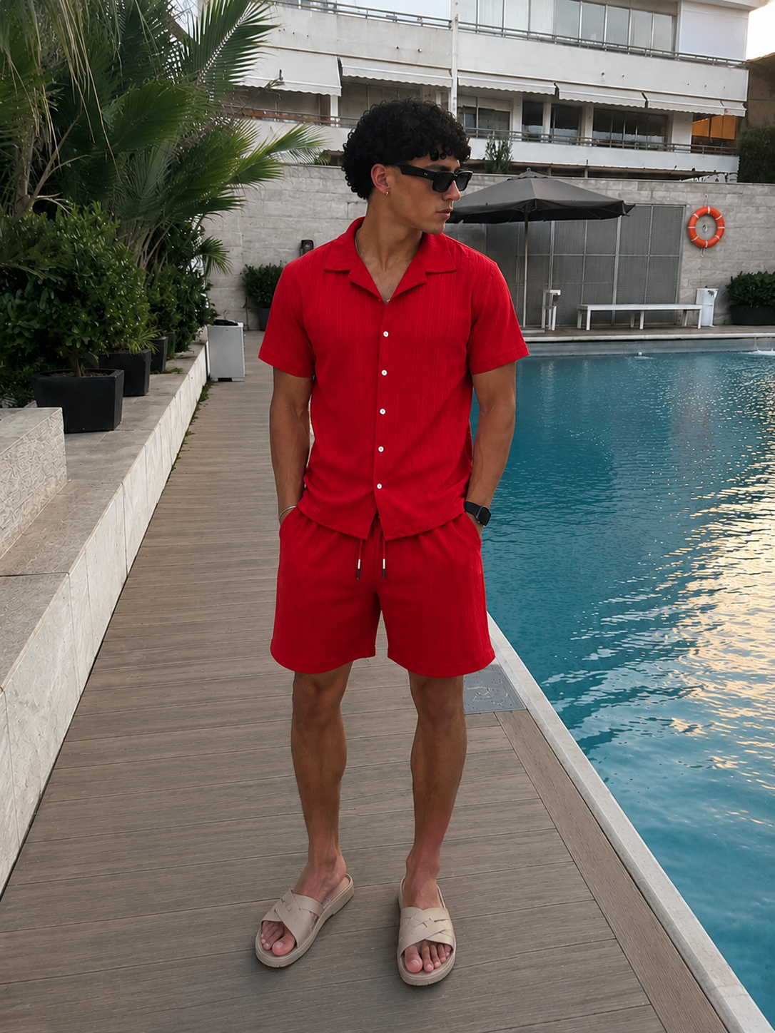Conjunto Retro Striped