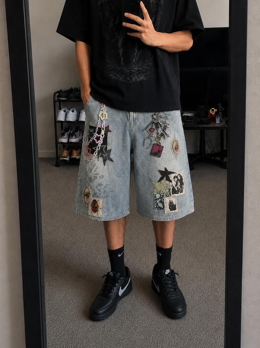 Pantalones Cortos LikeARockstar