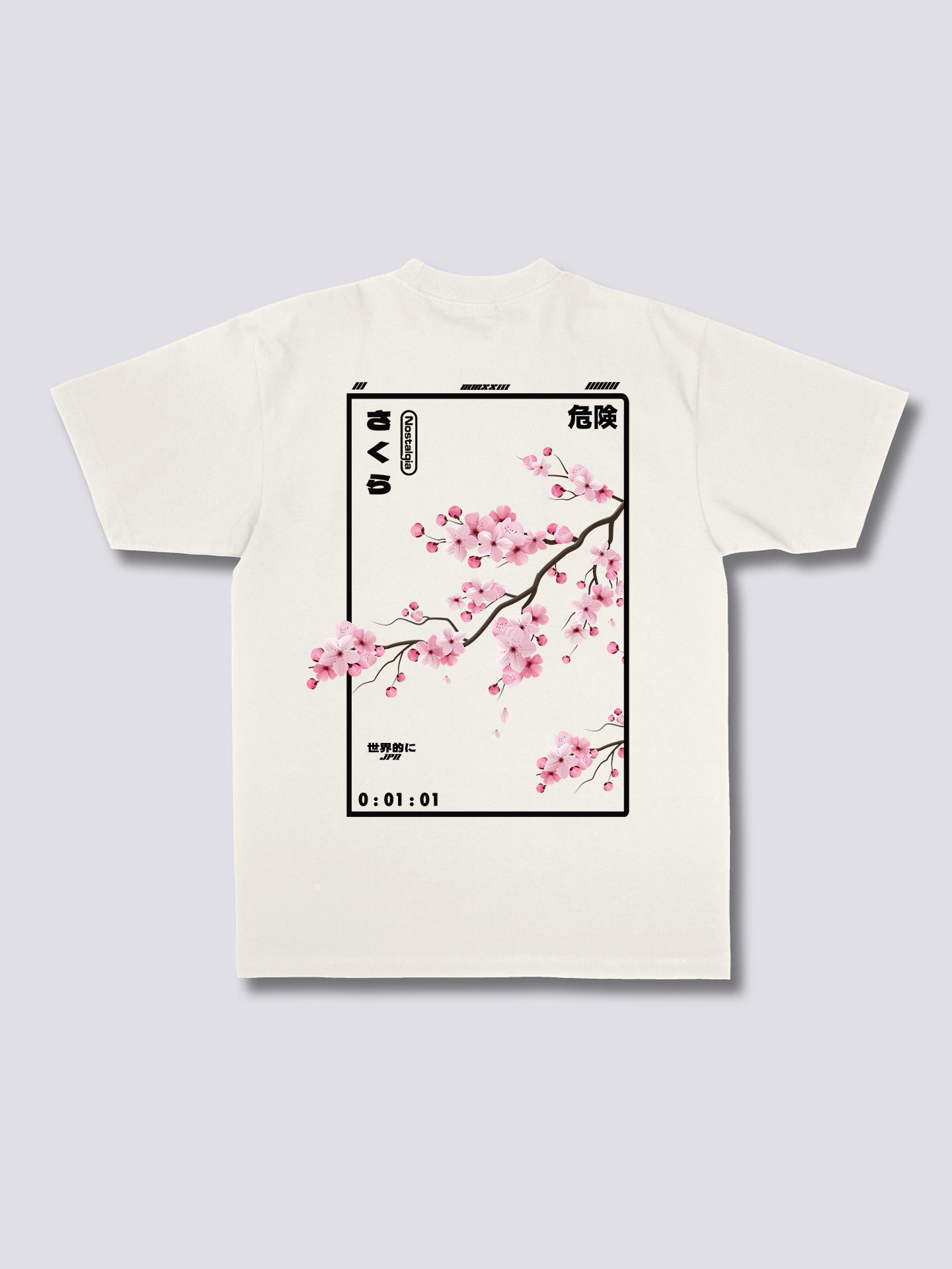 Camiseta Japonesa Florecer Espiritual