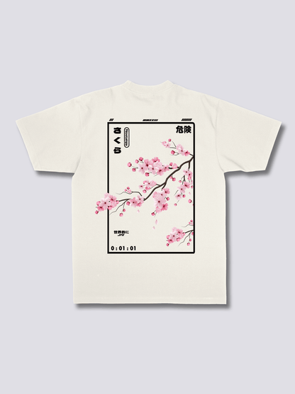 Camiseta Japonesa Florecer Espiritual