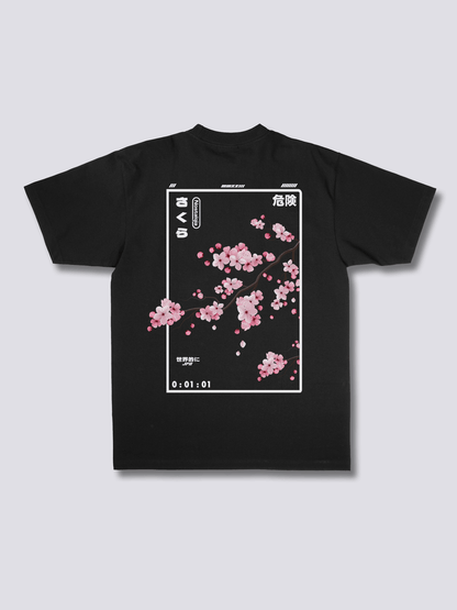 Camiseta Japonesa Florecer Espiritual