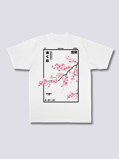 Camiseta Japonesa Florecer Espiritual