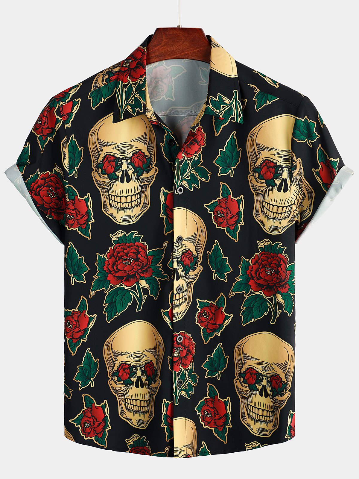 Camisa Mexican Tattoo Skull
