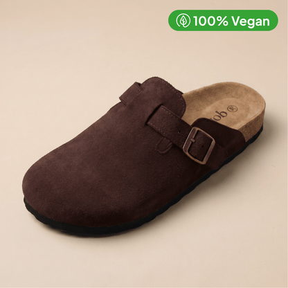 Zuecos de ante vegano