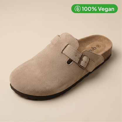 Zuecos de ante vegano
