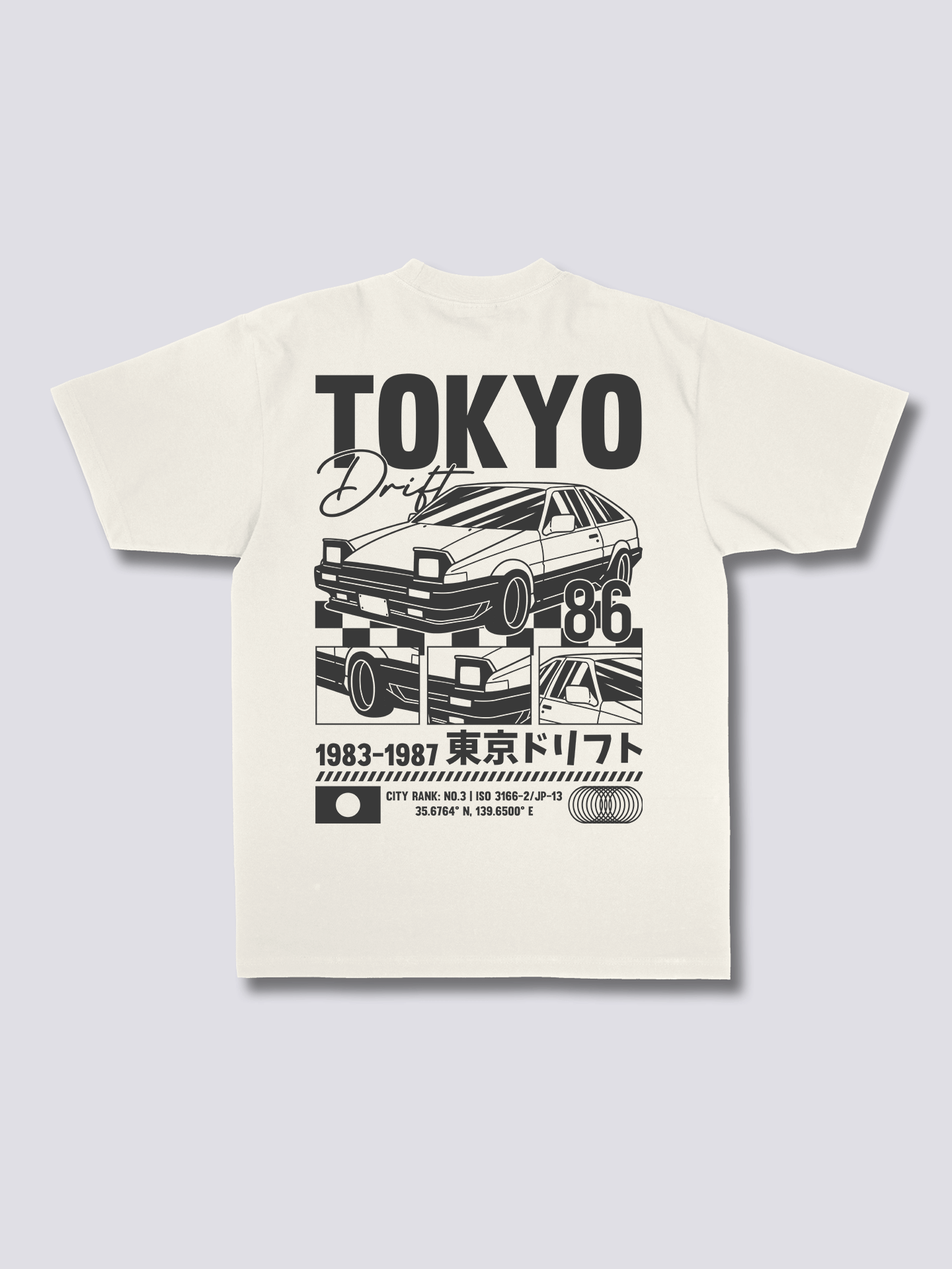 Camiseta Japonesa Toyota AE86