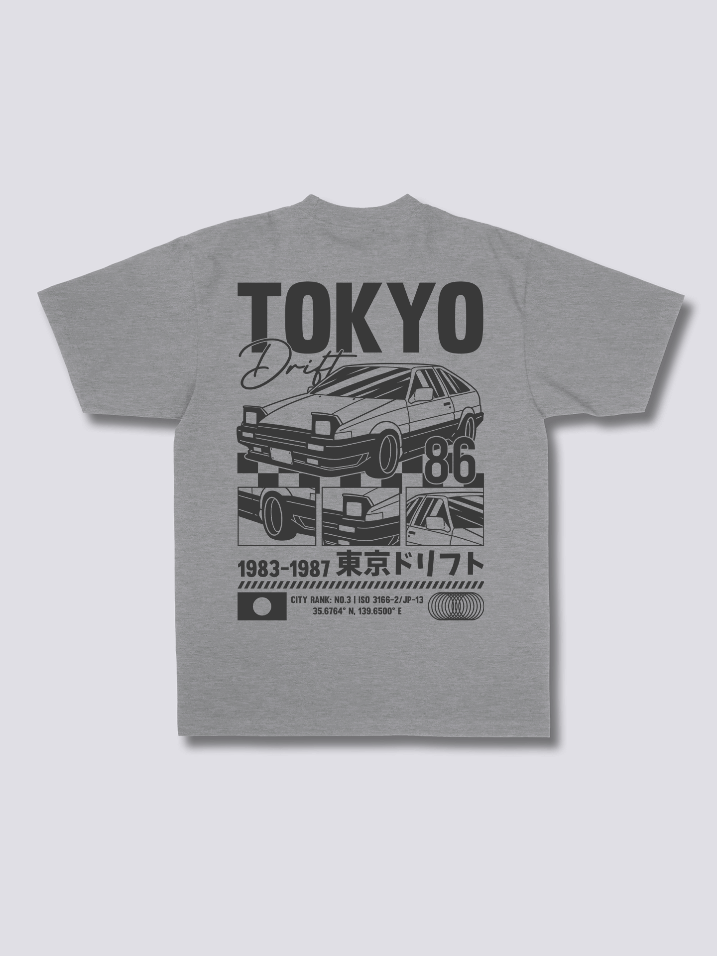 Camiseta Japonesa Toyota AE86