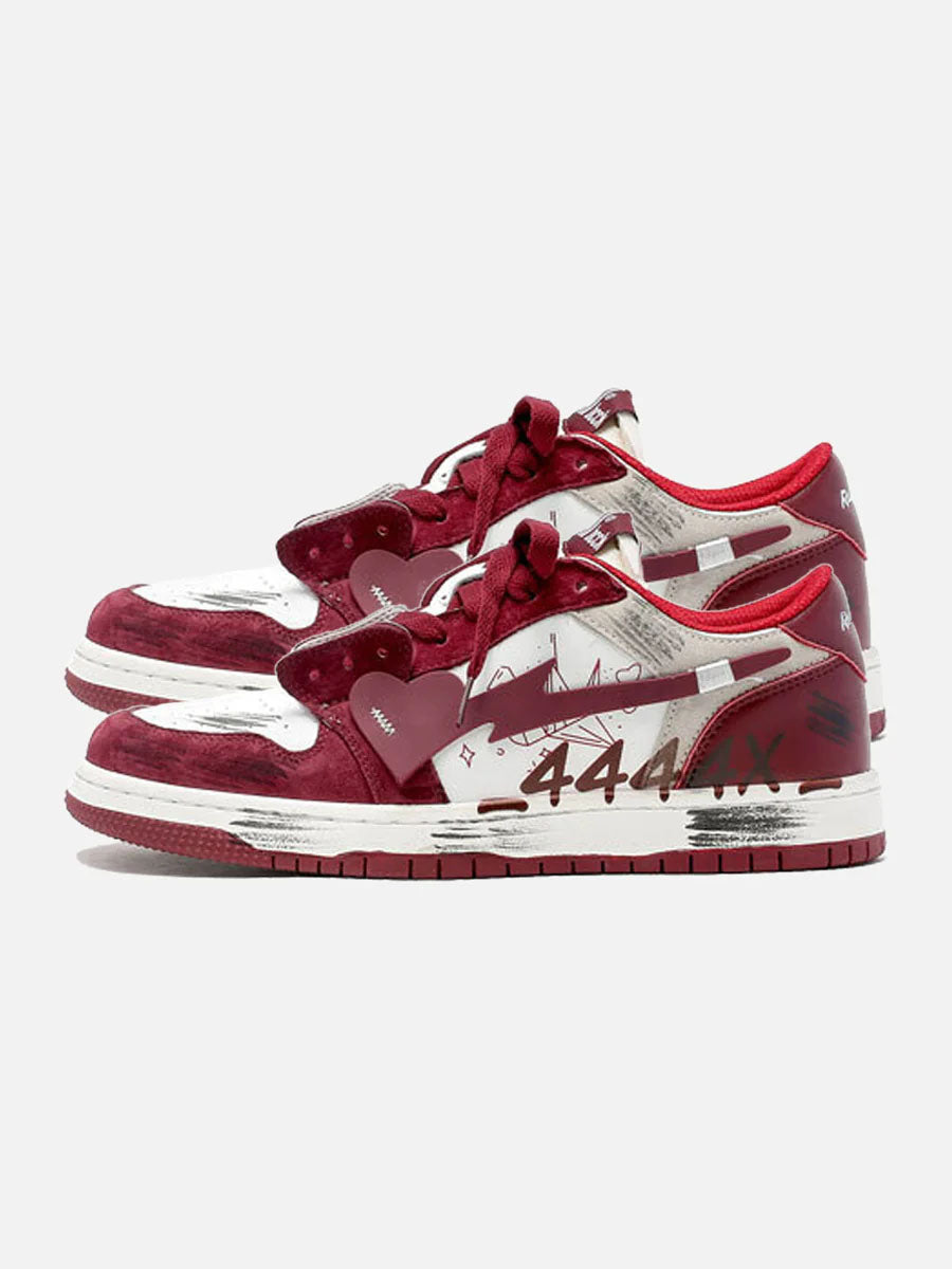 Zapatillas Taylo Rouge 444 — Edición Streetwear Graffiti
