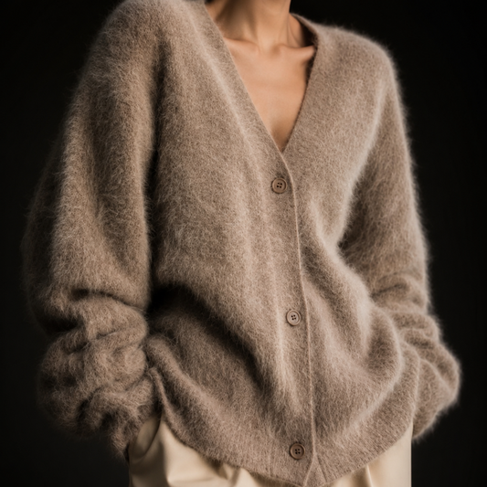 Cardigan Camille en marrón