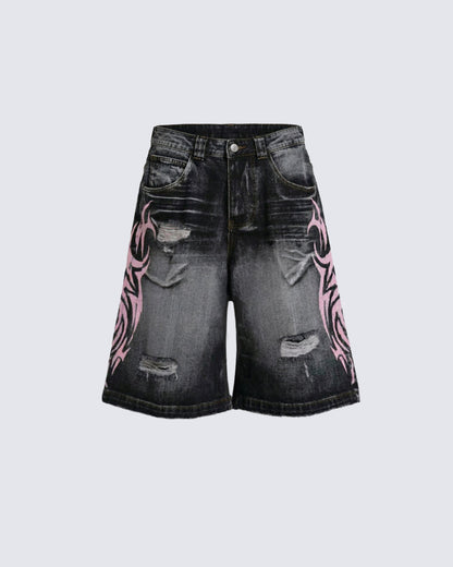 Pantalones Cortos Tribal Pink