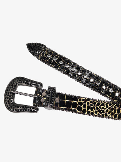 Cinturon Snake Rhinestone