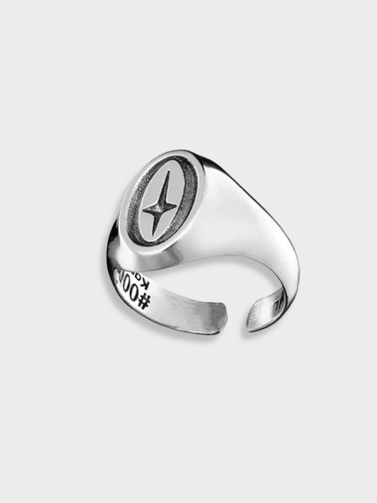 Anillo Cruz Vintage (Ajustable)